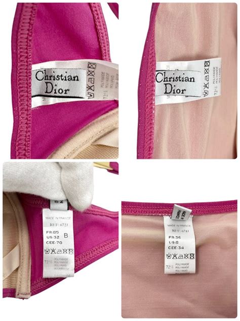 bikini dior logo|vintage christian dior swimsuits.